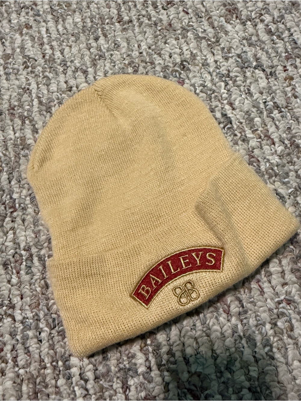 Baileys Cream Knit Beanie – One Size
